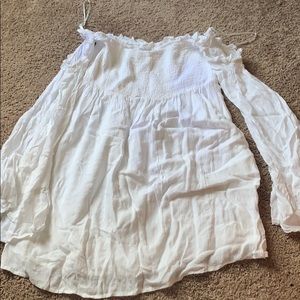 off the shoulder dress